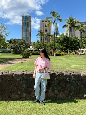 「On（オン）のアイテム」を使った、Hinaさん（レディース・156cm）の秋コーディネート