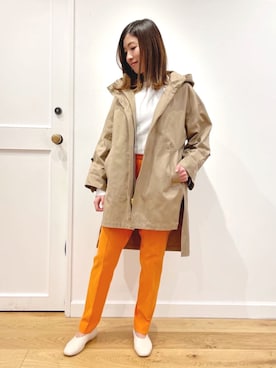 「DRESSTERIOR（ドレステリア）のアイテム（その他アウター）」を使った、DRESSTERIORさん（レディース・156cm）の春コーディネート