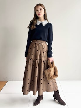 DRESSTERIORさん（レディース・160cm）の冬コーディネート