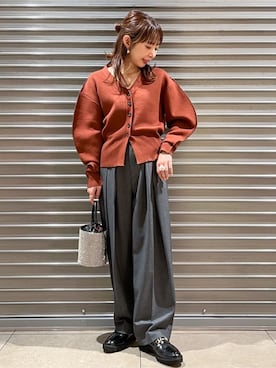 DRESSTERIORさん（骨格ナチュラル・レディース・150cm）の秋コーディネート