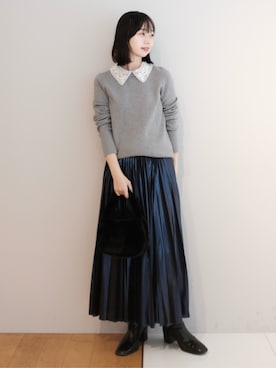 DRESSTERIORさん（レディース・155cm）の冬コーディネート