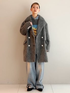 DRESSTERIORさん（レディース・158cm）の冬コーディネート