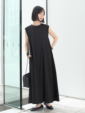 「DRESSTERIOR（ドレステリア）のアイテム（ワンピース/ドレス）」を使った、DRESSTERIORさん（骨格ナチュラル・レディース・155cm）の夏コーディネート