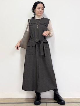 DRESSTERIORさん（レディース・159cm）の秋コーディネート