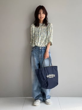 DRESSTERIORさん（骨格ナチュラル・レディース・166cm）の夏コーディネート