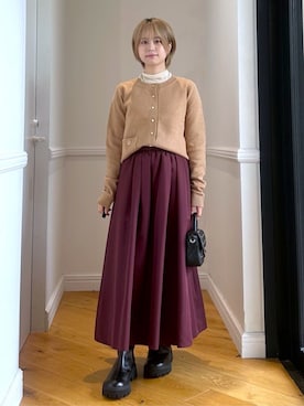 「アイテム（トップス）」を使った、DRESSTERIORさん（レディース・145cm）の秋コーディネート