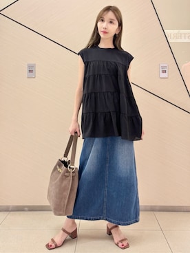 DRESSTERIORさん（レディース・160cm）の夏コーディネート