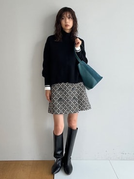 DRESSTERIORさん（骨格ナチュラル・レディース・166cm）の秋コーディネート