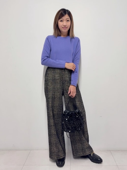 ドレステリア（DRESSTERIOR）/ループグレンチェックワイドパンツ ループグレンチェックワイドパンツ（その他パンツ）｜DRESSTERIOR