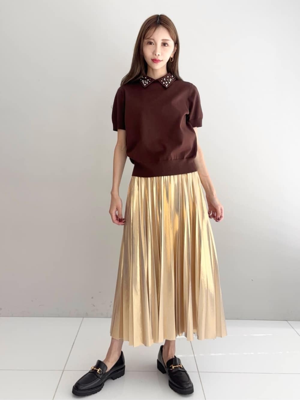 DRESSTERIOR（ドレステリア）の「ビジューカラーニット（ニット