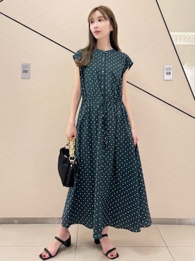 「DRESSTERIOR（ドレステリア）のアイテム（ワンピース/ドレス）」を使った、DRESSTERIORさん（骨格ナチュラル・レディース・160cm）の夏コーディネート