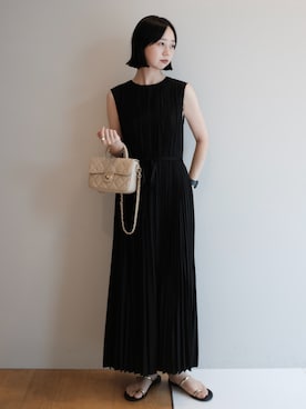 「DRESSTERIOR（ドレステリア）のアイテム（ワンピース/ドレス）」を使った、DRESSTERIORさん（骨格ナチュラル・レディース・155cm）の夏コーディネート