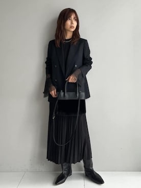 「DRESSTERIOR（ドレステリア）のアイテム（ワンピース/ドレス）」を使った、DRESSTERIORさん（骨格ナチュラル・レディース・166cm）の夏コーディネート