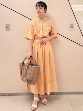 美品★MARTIN GRANT コーデュロイミモレ丈スカート DRESSTERIOR（ドレステリア）の「◇MARTIN GRANTコーデュロイ