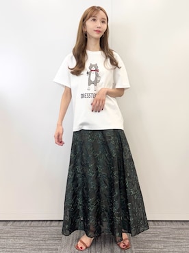 DRESSTERIORさん（骨格ナチュラル・レディース・160cm）の夏コーディネート