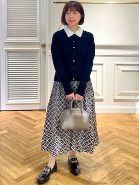 「アイテム（ボストンバッグ）」を使った、DRESSTERIORさん（レディース・150cm）の秋コーディネート