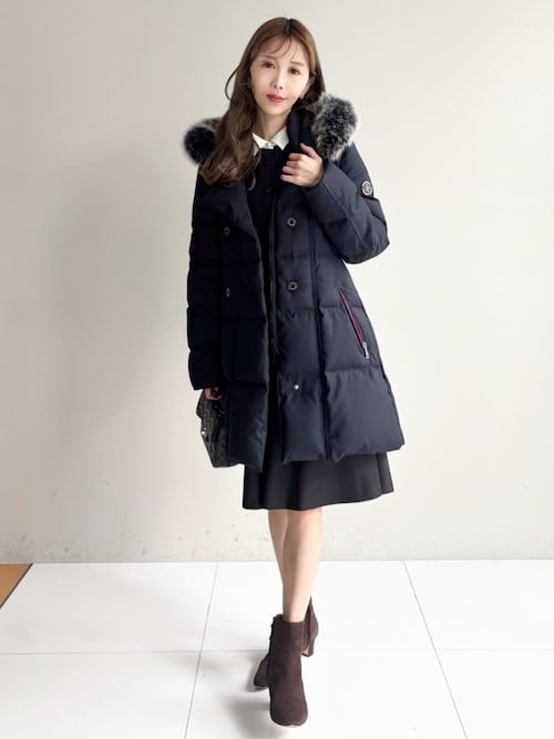 セール】【CLASSY.12月号掲載】ブルーFOXファーナポレオンホワイト