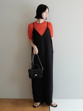 「DRESSTERIOR（ドレステリア）のアイテム（ワンピース/ドレス）」を使った、DRESSTERIORさん（骨格ナチュラル・レディース・155cm）の夏コーディネート