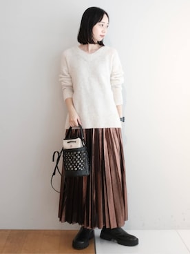 DRESSTERIORさん（レディース・155cm）の冬コーディネート