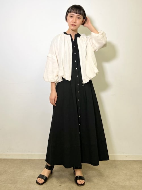 ドレステリア【洗える/リネン100％】ウォッシャブルペーパーリネンブルゾン セール】【洗える/リネン100％】ウォッシャブルペーパーリネンブルゾン