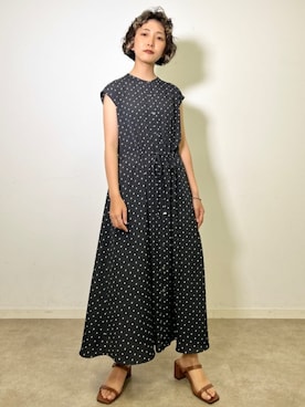 「DRESSTERIOR（ドレステリア）のアイテム（ワンピース/ドレス）」を使った、DRESSTERIORさん（骨格ナチュラル・レディース・158cm）の夏コーディネート