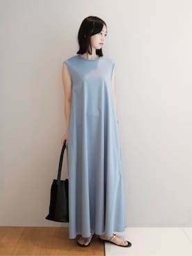 「DRESSTERIOR（ドレステリア）のアイテム（ワンピース/ドレス）」を使った、DRESSTERIORさん（骨格ナチュラル・レディース・155cm）の夏コーディネート