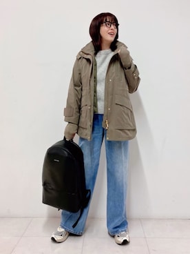 「DRESSTERIOR（ドレステリア）の4WAYレインワークブルゾン（ブルゾン）」を使った、DRESSTERIORさん（レディース・166cm）の秋コーディネート