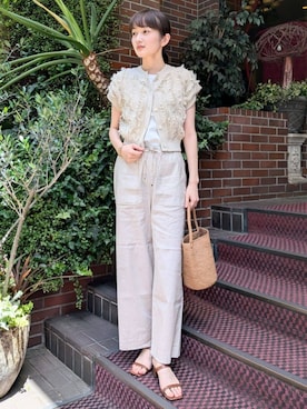 DRESSTERIORさん（レディース・169cm）の夏コーディネート