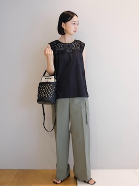 DRESSTERIORさん（レディース・155cm）の夏コーディネート