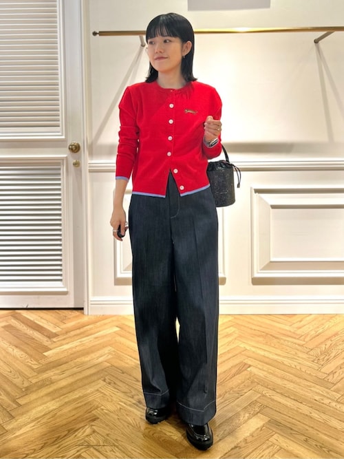 CLASSY.12月号掲載】ビジュー2WAYバケットバッグ（ハンドバッグ