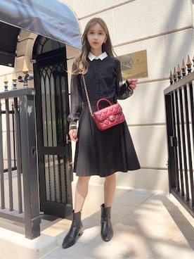 DRESSTERIOR（ドレステリア）の「コットンシルク ティアードワンピース