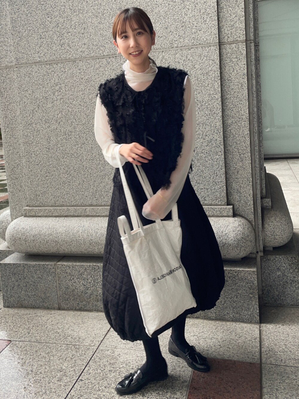 mmmk｜MM6 Maison Margielaのトートバッグを使ったコーディネート - WEAR 