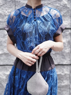 「結婚式スタイル」｜THEDRESS（レンタルドレス）さん（レディース・160cm）の夏コーディネート