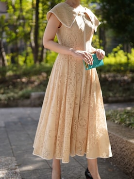 「結婚式スタイル」｜THEDRESS（レンタルドレス）さん（レディース・160cm）の春コーディネート