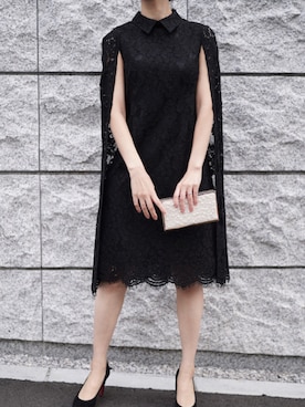 「結婚式スタイル」｜THEDRESS（レンタルドレス）さん（レディース・160cm）の冬コーディネート