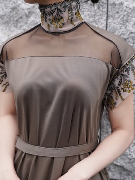 「結婚式スタイル」｜THEDRESS（レンタルドレス）さん（レディース・160cm）の夏コーディネート