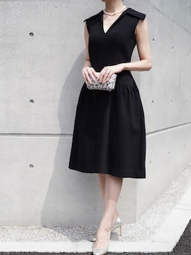 「--（--）のアイテム（ワンピース/ドレス）」を使った、THEDRESS（レンタルドレス）さん（レディース・160cm）の秋コーディネート