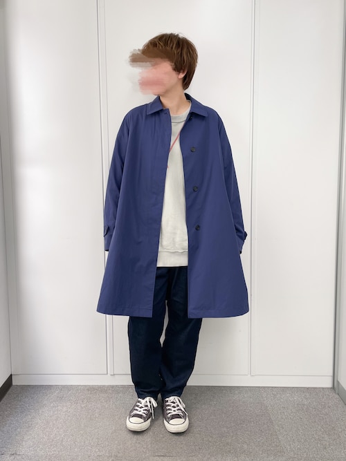 最終値下げ！via j(ヴィアジェイ) 裏毛ステッチトレーナー(スウェット) CANAL JEAN（キャナルジーン）の「via j(ヴィアジェイ) 裏毛ステッチ