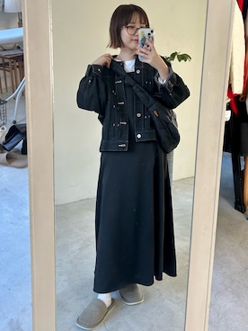 「ファッションを楽しもう」｜「アイテム（ワンピース/ドレス）」を使った、MIKIさん（レディース・152cm）の秋コーディネート