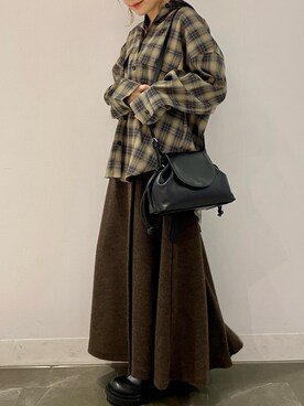 MIKIさん(レディース・152cm)の冬コーディネート