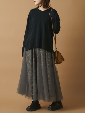 MIKIさん（レディース・152cm）の秋コーディネート