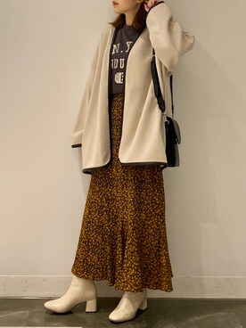 MIKIさん（レディース・152cm）の秋コーディネート