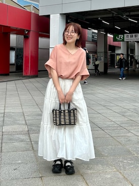 MIKIさん（レディース・152cm）の春コーディネート