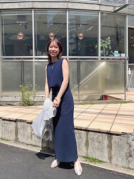 nanaさん（レディース・162cm）の春コーディネート