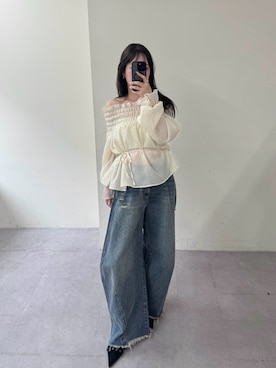「mline（エムライン）のアイテム」を使った、nanaさん（レディース・162cm）の夏コーディネート