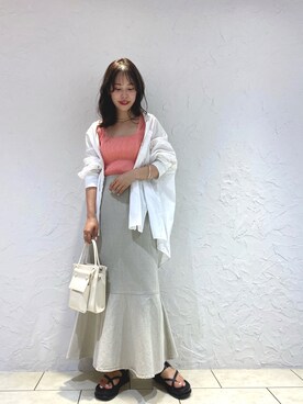 たけかわ ななさん(レディース・162cm)の夏コーディネート