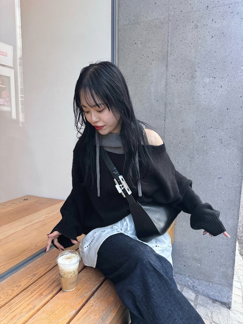 セール】【前後両前】ジャガードハートニット（ニット/セーター