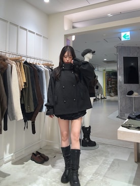 「RAY CASSIN（レイカズン）のアイテム」を使った、nanaさん（レディース・162cm）の秋コーディネート