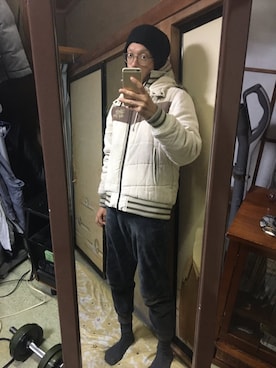 「アイテム（帽子）」を使った、わっきいさん（メンズ・172cm・30代）の秋コーディネート