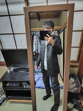 「abcd（ナシ）のアイテム（ジャケット/アウター）」を使った、わっきいさん（メンズ・172cm）の春コーディネート